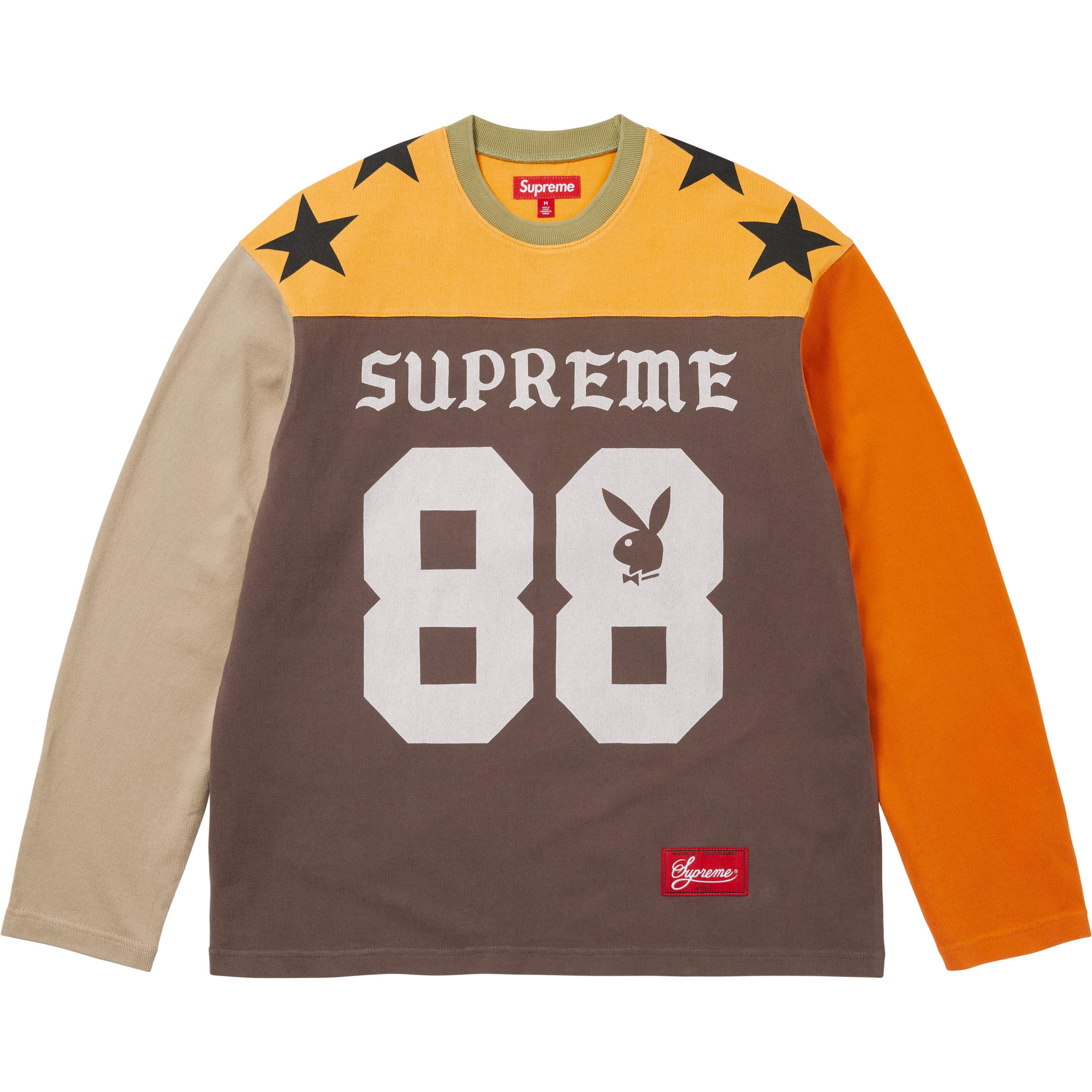 Supreme®/Playboy® L/S Football Top view 12